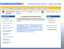 Tablet Screenshot of branchenverzeichnis24.de